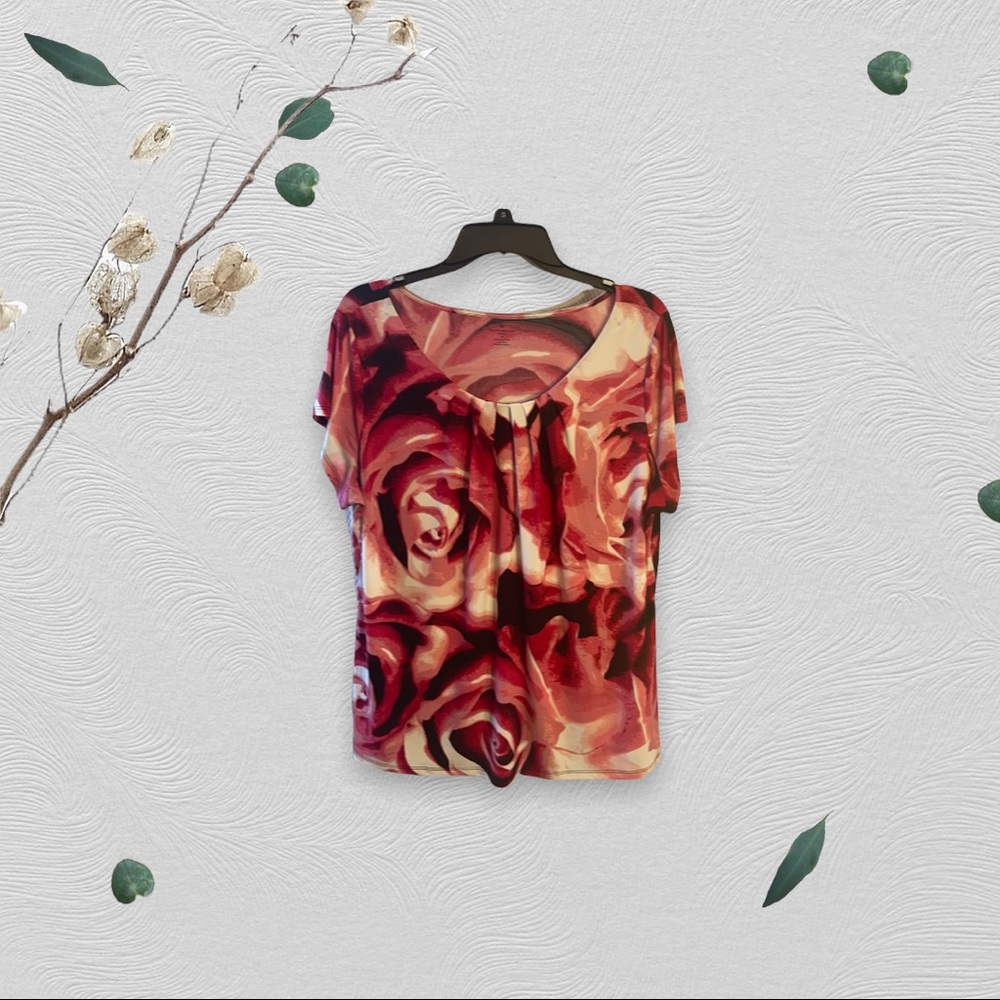 Beautiful short sleeve 1x blouses